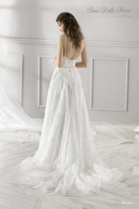 sposa abito in pizzo